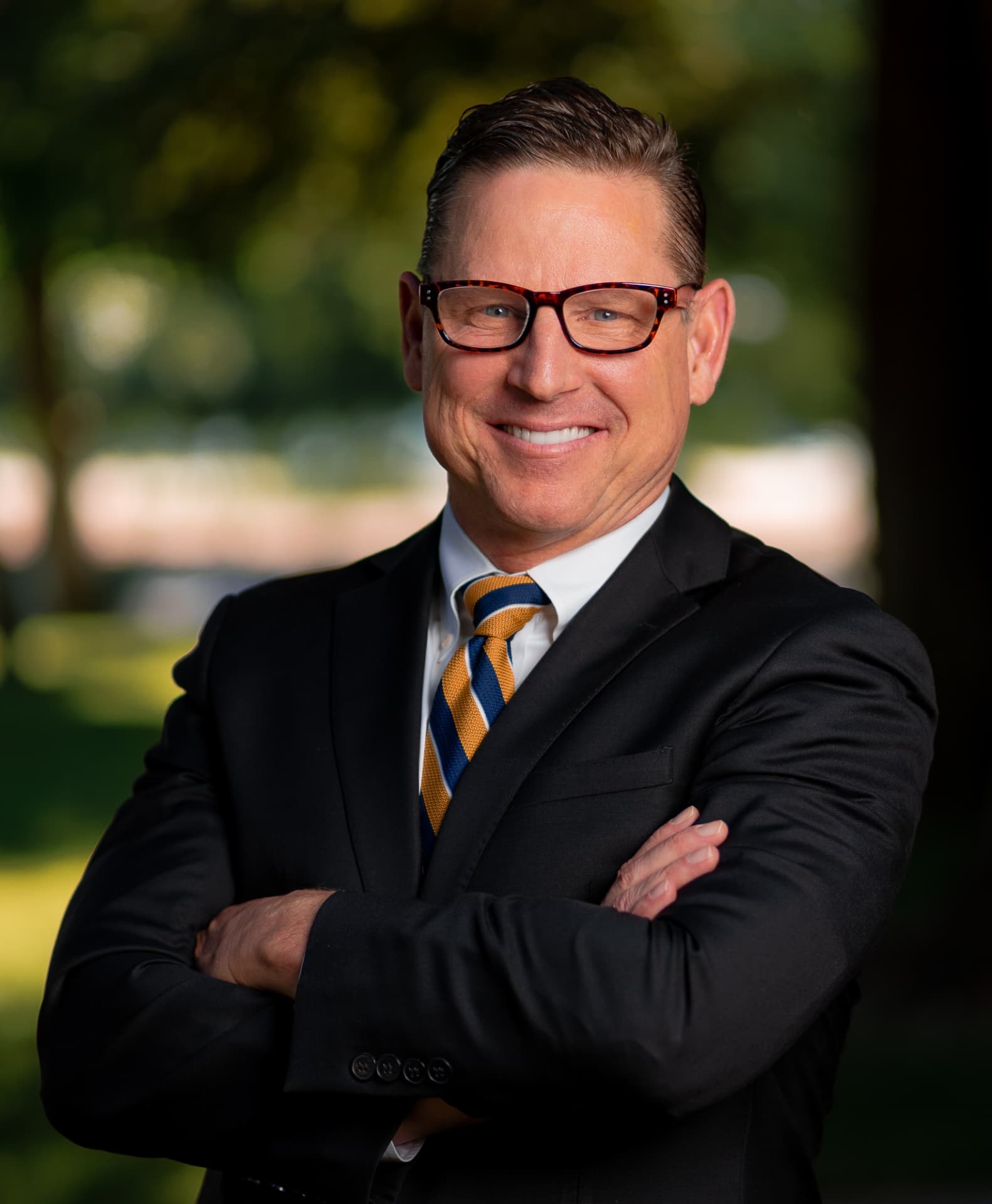 Portrait of James Becker, founder of Fusion Growth Partners